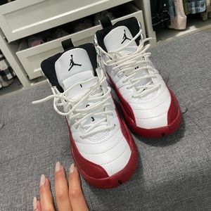 Air Jordan 12 retro white and red